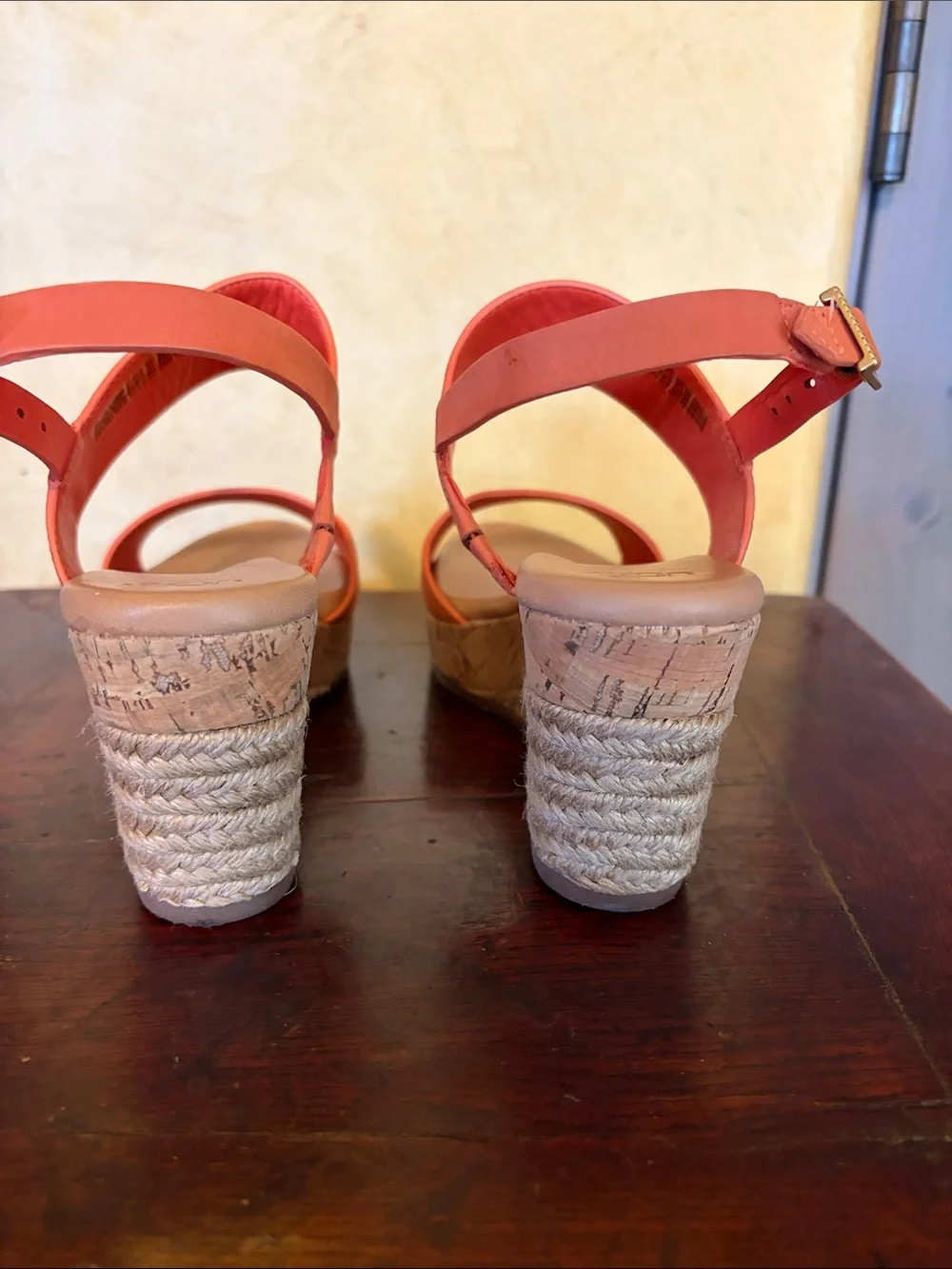 UGG Coral Suede Two-Band Ankle Strap Sandals